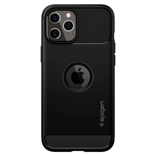 SPIGEN RUGGED ARMOR ETUI DO IPHONE 12/12 PRO MATTE BLACK