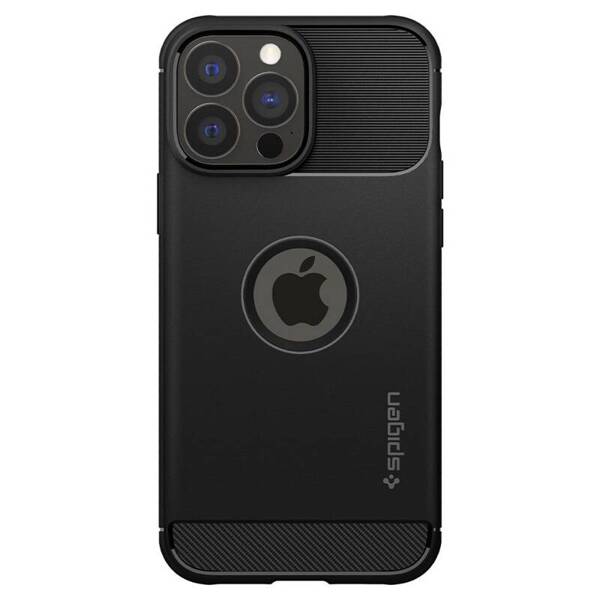 SPIGEN RUGGED ARMOR ETUI do IPHONE 13 PRO MATTE BLACK