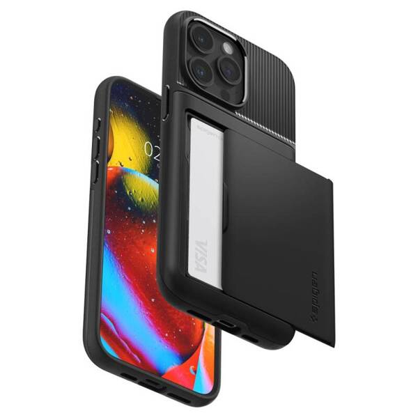 SPIGEN SLIM ARMOR CS ETUI do IPHONE 15 PRO