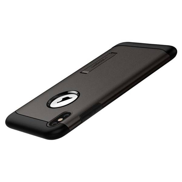 SPIGEN Slim Armor etui do iPhone XS Max - GUNMETAL