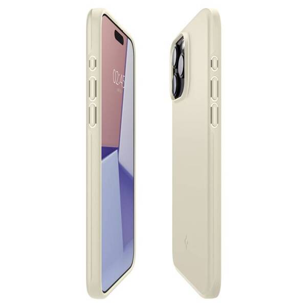 SPIGEN THIN FIT ETUI do IPHONE 15 PRO MUTE BEIGE