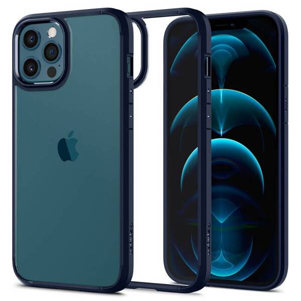 SPIGEN ULTRA HYBRID ETUI DO IPHONE 12/12 PRO BLUE