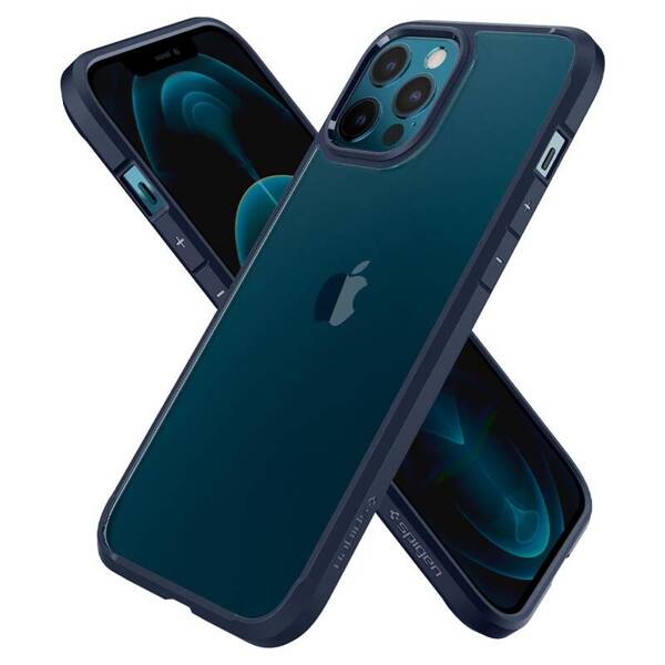 SPIGEN ULTRA HYBRID ETUI DO IPHONE 12/12 PRO BLUE