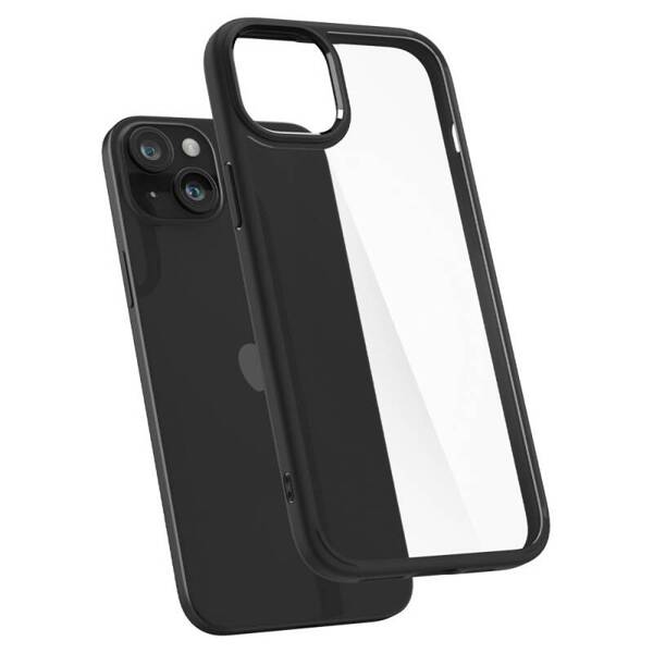 SPIGEN ULTRA HYBRID ETUI do IPHONE 15 PLUS MATTE BLACK