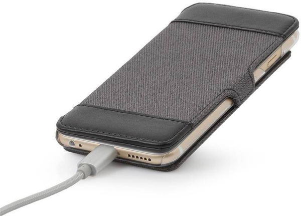 STILGUT Canvas Book - Etui do Apple iPhone 6/6S