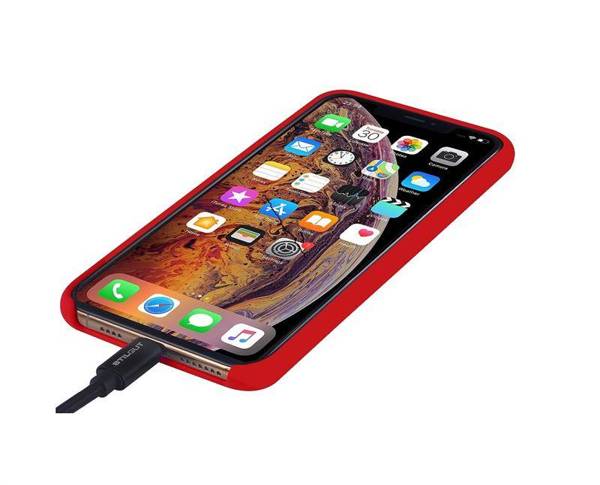 STILGUT Liquid Silicon - Etui do Apple iPhone Xs Max