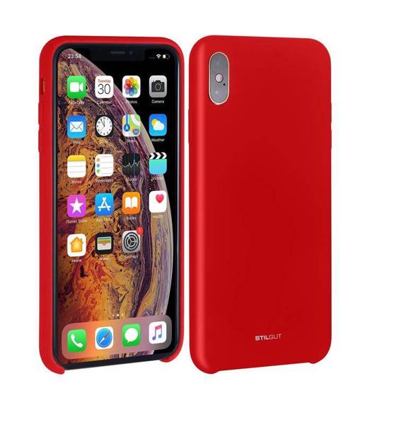 STILGUT Liquid Silicon - Etui do Apple iPhone Xs Max