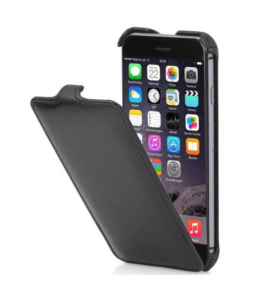 STILGUT SlimCase Etui do Apple iPhone 6+/6S Plus - BLACK