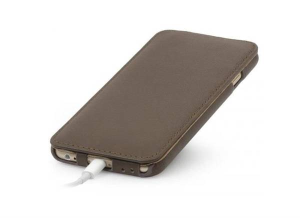 STILGUT ULTRASLIM Etui do Apple iPhone 6+/6S Plus  - SEPIA BROWN