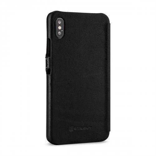 STILGUT UltraSlim Book - Etui do Apple iPhone XS Max