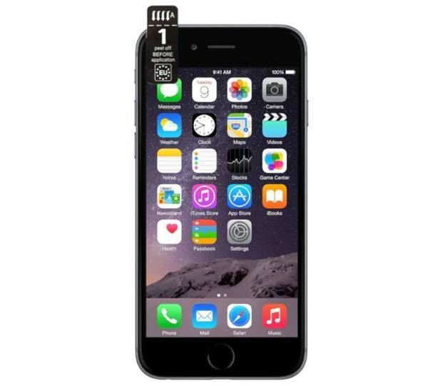 SZKŁO BAROON MAX GLASS IPHONE 6 4.7" - BLACK