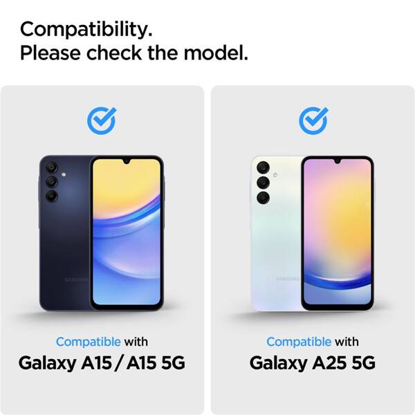 SZKŁO DO SAMSUNG GALAXY A25 5G / GALAXY A15 / GALAXY A15 5G SPIGEN 2 SZT.