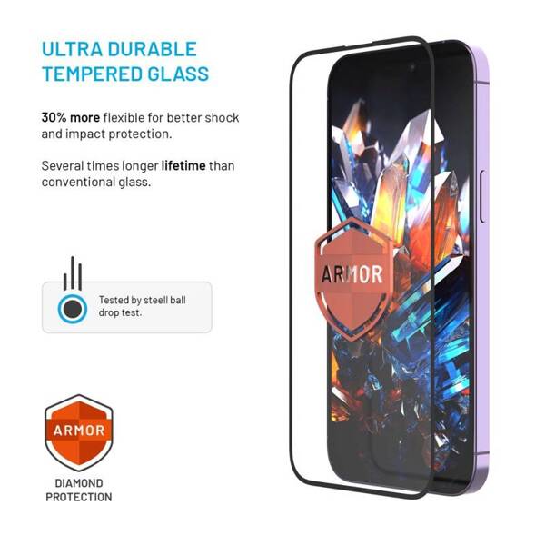 SZKŁO HARTOWANE DLA SAMSUNG GALAXY S25 ULTRA FIXED ARMOR ULTRA I WARSTWĄ AR