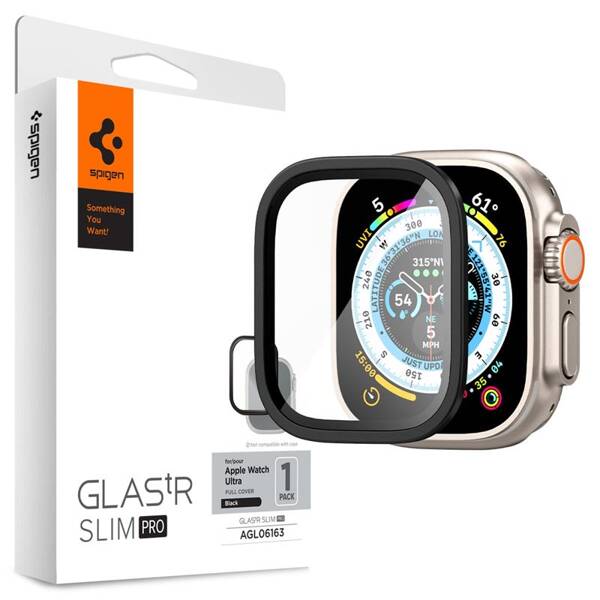 SZKŁO HARTOWANE DO APPLE WATCH ULTRA 2 / ULTRA 49MM SPIGEN GLASS TR SLIM