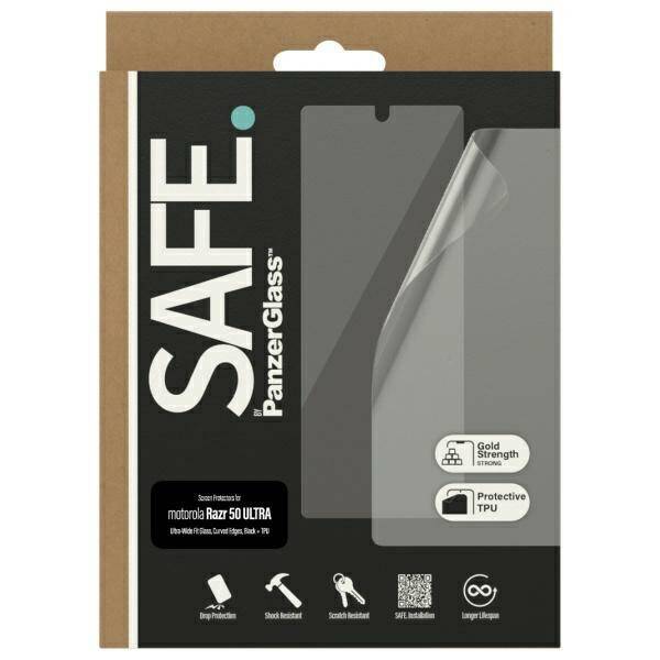 SZKŁO HARTOWANE DO MOTOROLA RAZR 50 SAFE BY PANZERGLASS SCREEN PROTECTION