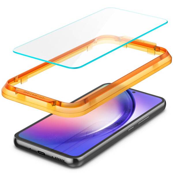 SZKŁO HARTOWANE DO SAMSUNG GALAXY A54 5G SPIGEN GLASS ALIGN MASTER 2 SZT.