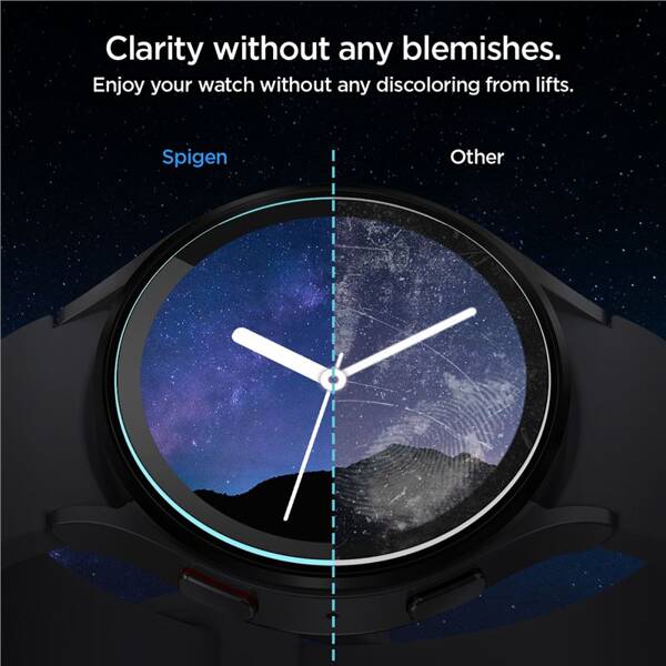 SZKŁO HARTOWANE DO SAMSUNG GALAXY WATCH 6 40 MM SPIGEN GLASS TR EZ 2 SZT.