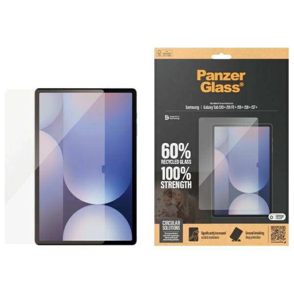 SZKŁO HARTOWANE DO SAMSUNG TAB S7+ / S8+ / S9+ / S9 FE+ / S10+ PANZERGLASS