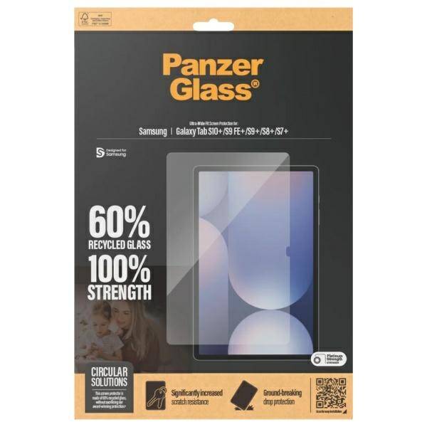 SZKŁO HARTOWANE DO SAMSUNG TAB S7+ / S8+ / S9+ / S9 FE+ / S10+ PANZERGLASS