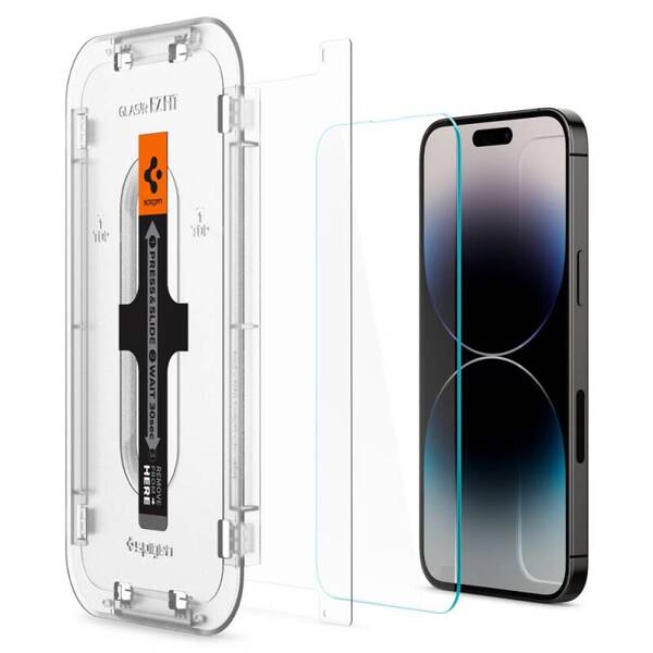 SZKŁO HARTOWANE OCHRONNE SPIGEN GLAS.TR 2-PACK DO IPHONE 14 PRO MAX