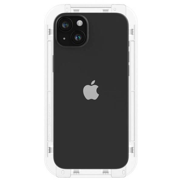 SZKŁO HARTOWANE SPIGEN GLAS.TR ”EZ FIT” IPHONE 15 PLUS CLEAR