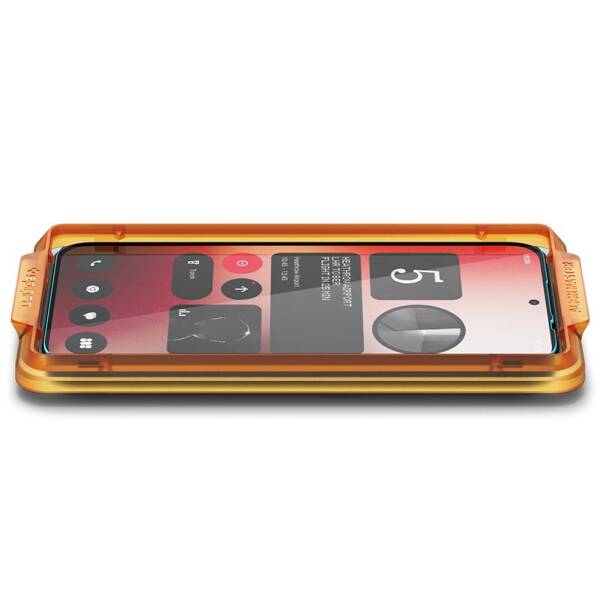 SZKŁO HARTOWANE do NOTHING PHONE 2A RAMKA DO MONTAŻU SPIGEN 2 SZT GLASS tR