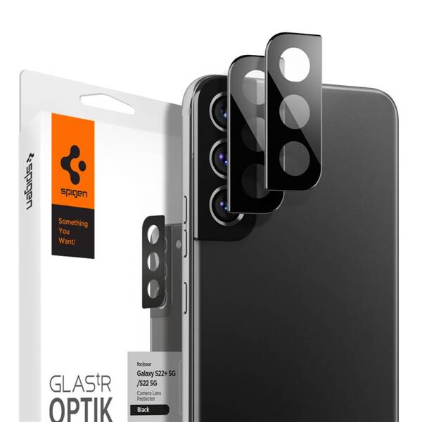 SZKŁO NA APARAT do GALAXY S22 / S22 PLUS SPIGEN OPTIC 2 SZT