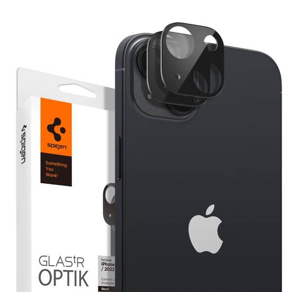 SZKŁO NA APARAT do IPHONE 14 / 14 PLUS SPIGEN GLASS OPTIK 2 SZT