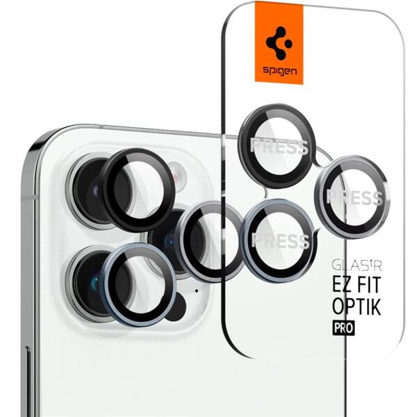 SZKŁO NA OBIEKTYW APARATU do IPHONE 15 PRO SPIGEN EZ FIT OPTIK 2 SZT