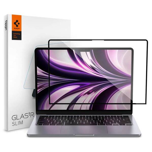 SZKŁO OCHRONNE SPIGEN DO MACBOOK AIR 13" GLASS SLIM M2 2022