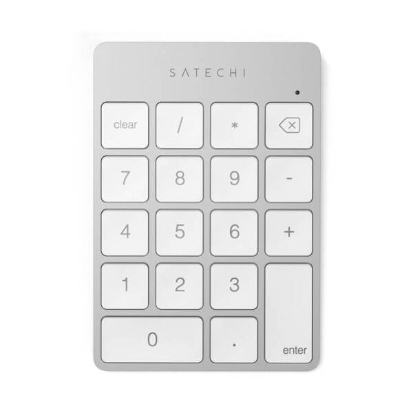 Satechi Slim Wireless Keypad | Bezprzewodowa Klawiatura Numeryczna - SILVER