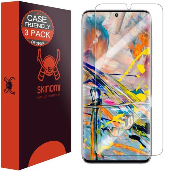 Skinomi Screen Protector | 3x Folia Ochronna do Galaxy S20 - CLEAR