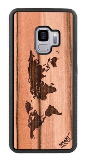 Smart Woods Mapa Świata Active - etui do Samsung Galaxy S9