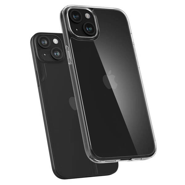 Spigen AirSkin Hybrid | Etui do iPhone 15 - CRYSTAL CLEAR