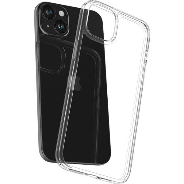 Spigen AirSkin Hybrid | Etui do iPhone 15 - CRYSTAL CLEAR