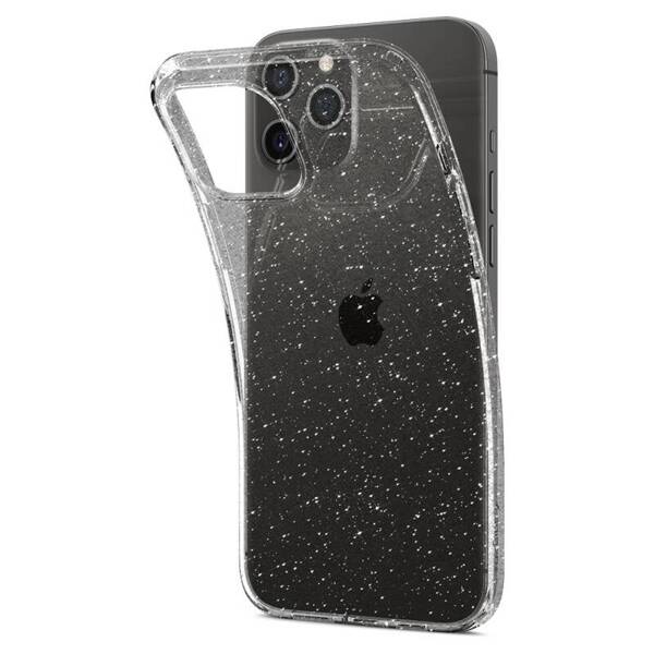 Spigen Crystal Glitter | Etui do iPhone 12/12 Pro - CLEAR