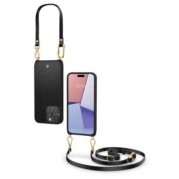 Spigen Cyrill Classic Charm Mag | Etui do iPhone 15 Pro - BLACK