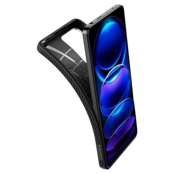 Spigen Liquid Air | Etui do Redmi Note 12 Pro 5G - M. BLACK