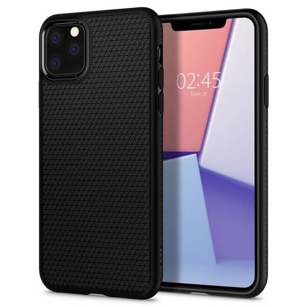 Spigen Liquid Air | Etui do iPhone 11 Pro - MATTE BLACK 