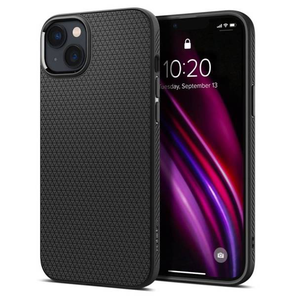 Spigen Liquid Air | Etui do iPhone 14 - M. BLACK