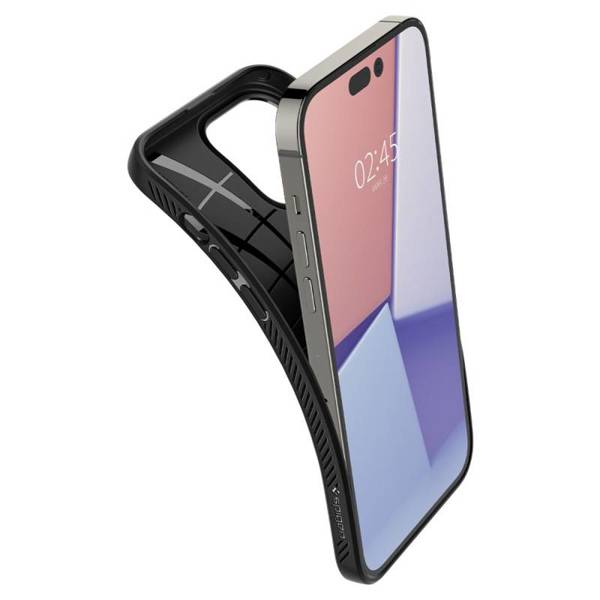 Spigen Liquid Air | Etui do iPhone 14 Pro - M. BLACK