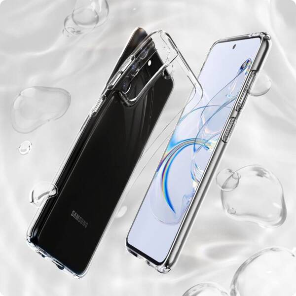 Spigen Liquid Crystal | Etui do Galaxy S21 FE - CRYSTAL CLEAR