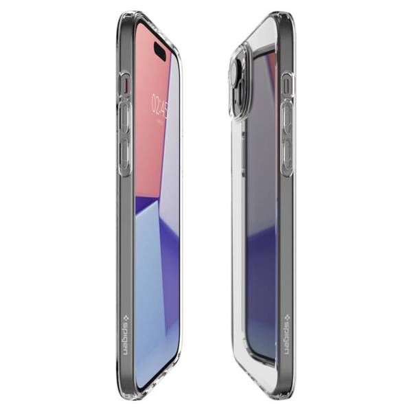 Spigen Liquid Crystal | Etui do iPhone 15 Plus - CRYSTAL CLEAR