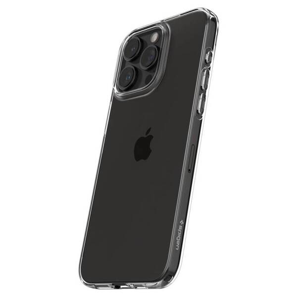 Spigen Liquid Crystal | Etui do iPhone 15 Pro Max - CRYSTAL CLEAR