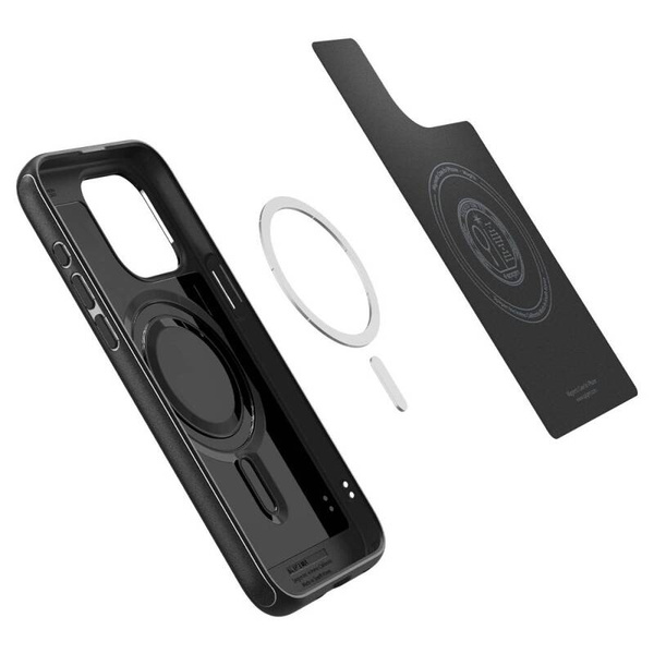 Spigen Mag Armor MagSafe | Etui do iPhone 15 Pro - MATTE BLACK