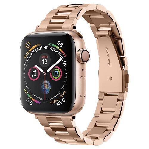 Spigen Modern Fit Band | Bransoleta do Apple Watch 38/40mm - ROSE GOLD