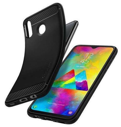 Spigen Rugged Armor | Etui do Galaxy M20 - M. BLACK