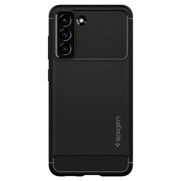 Spigen Rugged Armor | Etui do Galaxy S21 FE - M. BLACK