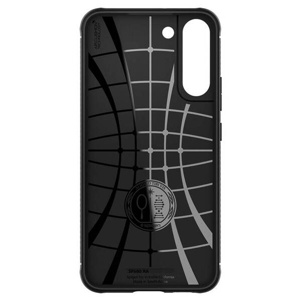 Spigen Rugged Armor | Etui do Galaxy S22 - M. BLACK