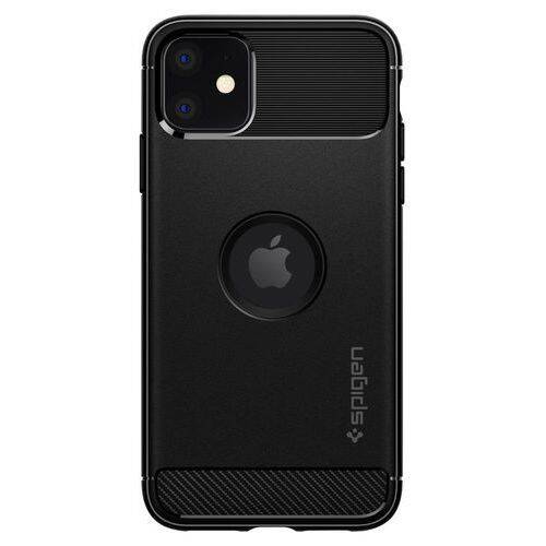 Spigen Rugged Armor | Etui do iPhone 11 - BLACK